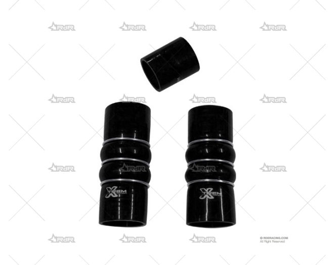 KIT MANGUITOS TURBO P207 RC/208GTI NEGRO XTREM