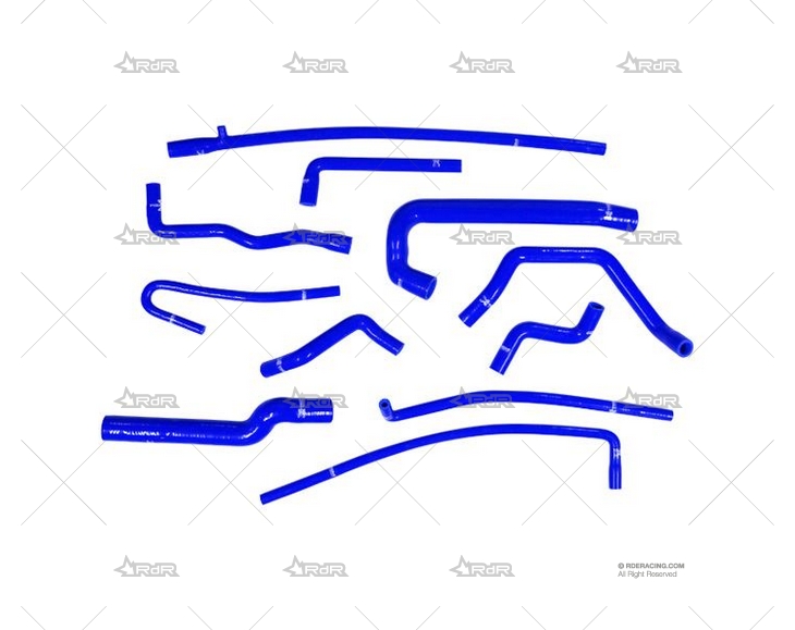 KIT MANGUITOS SILIC. TALBOT SAMBA AZUL XTREM