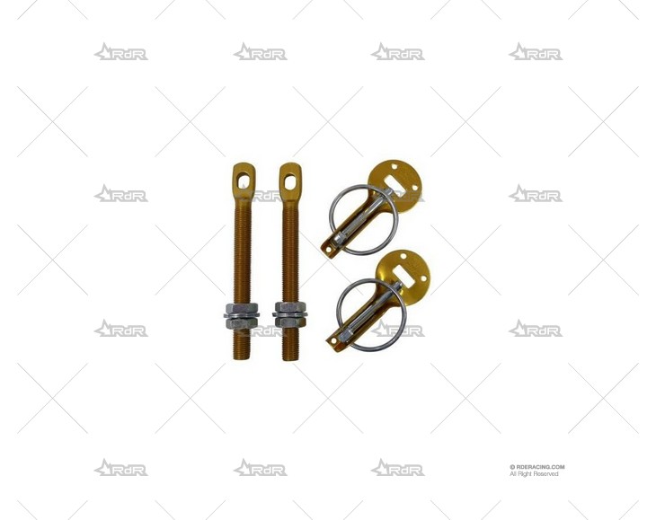 CIERRE CAPO DAKAR ALUM. ANOD. DORADO X2 GRAYSTON