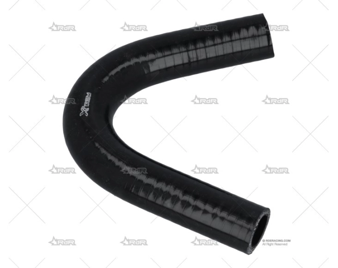 CODO SILICONA 135º 19mm NEGRO XTREM