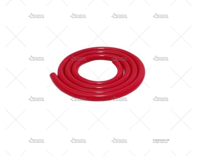 TUBO DEPRESION SILICONA ROJO 6mm (3m) SILICON HOSES