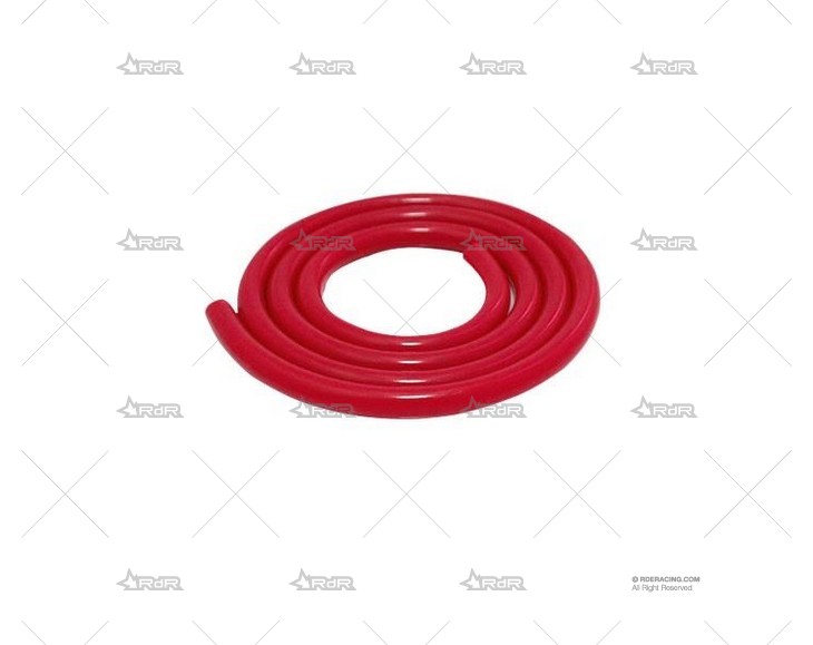 TUBO DEPRESION SILICONA ROJO 6mm (3m) SILICON HOSES