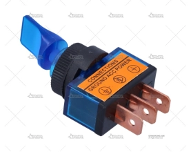 INTERRUPTOR LUMINOSO AZUL GRAYSTON