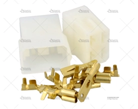 CONECTORES SIMPLES 4 VIAS GRAYSTON