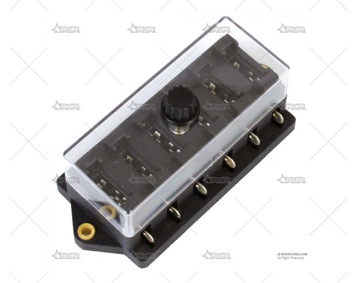 CAJA PORTAFUSIBLES P/6 CONEXION LATERAL GRAYSTON