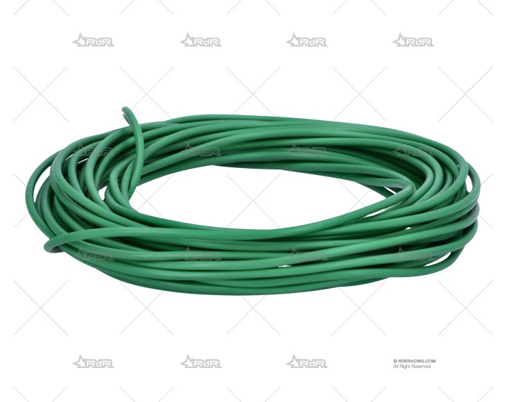 CABLE ELECTRICO 2mm (10m) VERDE BRAND R