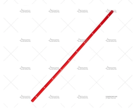 TUBO SILICONA RECTO 16mm 1m ROJO XTREM