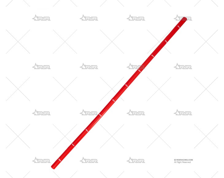 TUBO SILICONA RECTO 16mm 1m ROJO XTREM