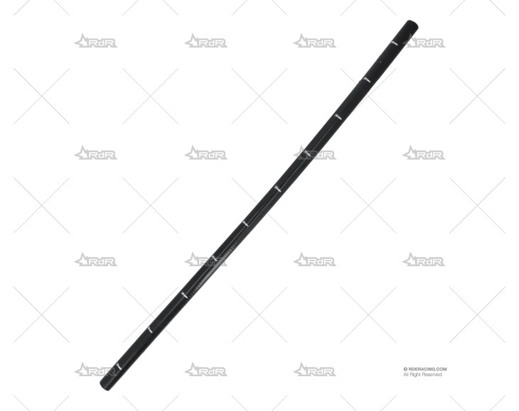 TUBO SILICONA RECTO 22mm 1m NEGRO XTREM
