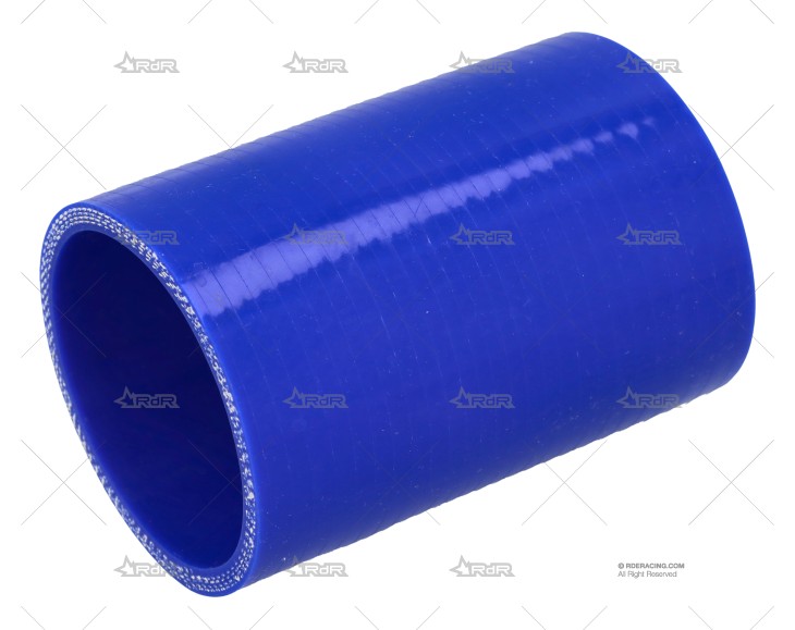 EMPALME SILICONA D.63 100mm LONG. AZUL XTREM