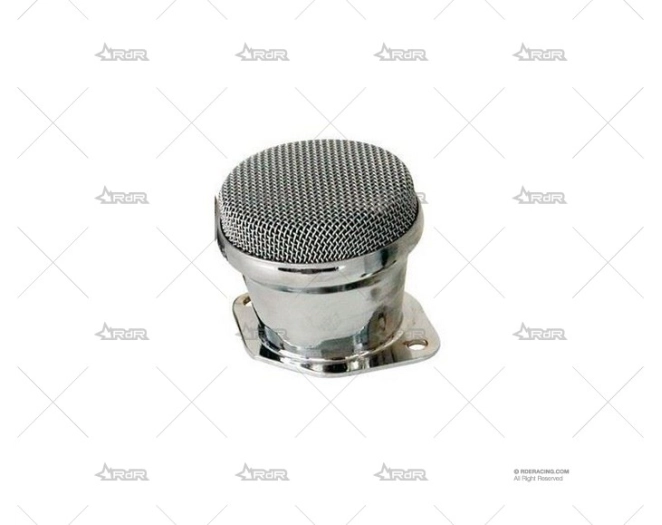 TROMPETA CON REJILLA ATORNILLAR 50mm WEBER