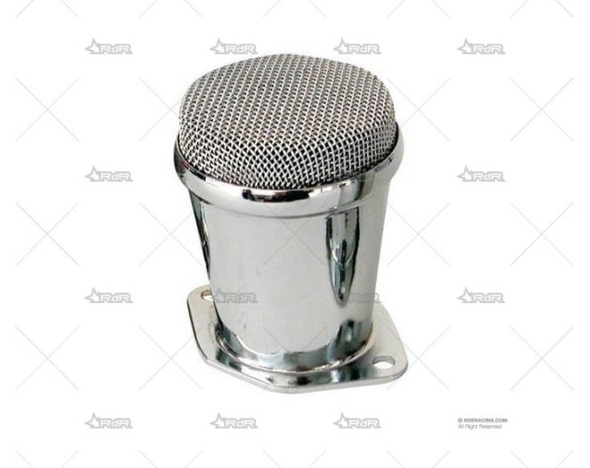 TROMPETA CON REJILLA ATORNILLAR 85mm WEBER