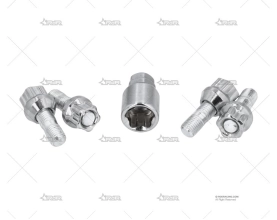 JUEGO DE TUERCAS ANTIROBO 12X150 (4) BRAND R