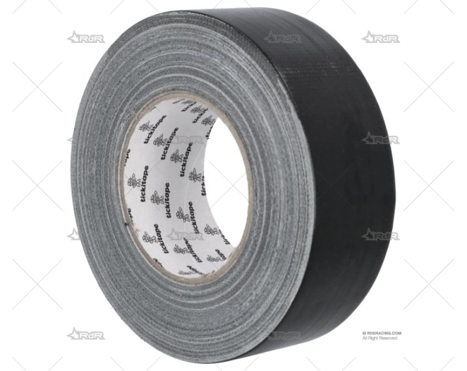 CINTA AMERICANA 50mmx50m NEGRO BRAND R