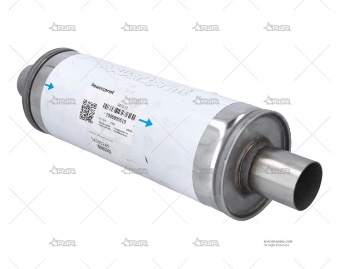 CORTAFUEGOS INOX D55mm/L550mm/11X35 POWERSPRINT