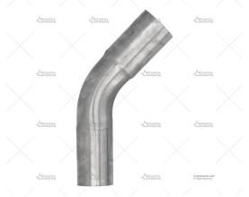 CODO 45º INOX D50mm/L200mm/EP1.5mm POWERSPRINT