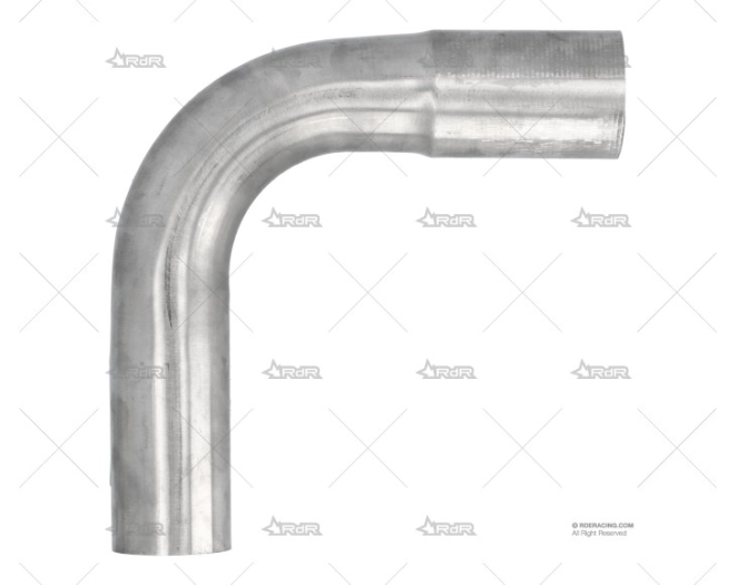 CODO 90º INOX D50mm/L200mm/EP1.5mm POWERSPRINT