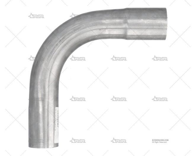 CODO 90º INOX D60mm/L200mm/EP1.5mm POWERSPRINT