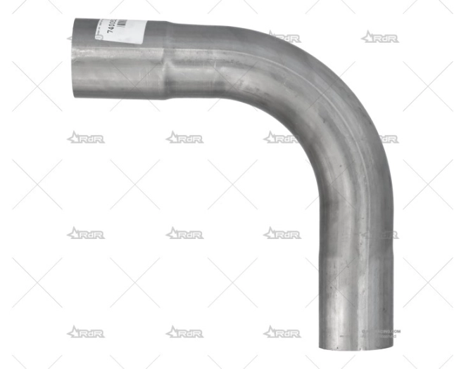 CODO 90º INOX D63.5mm/L320mm/EP1.5mm POWERSPRINT