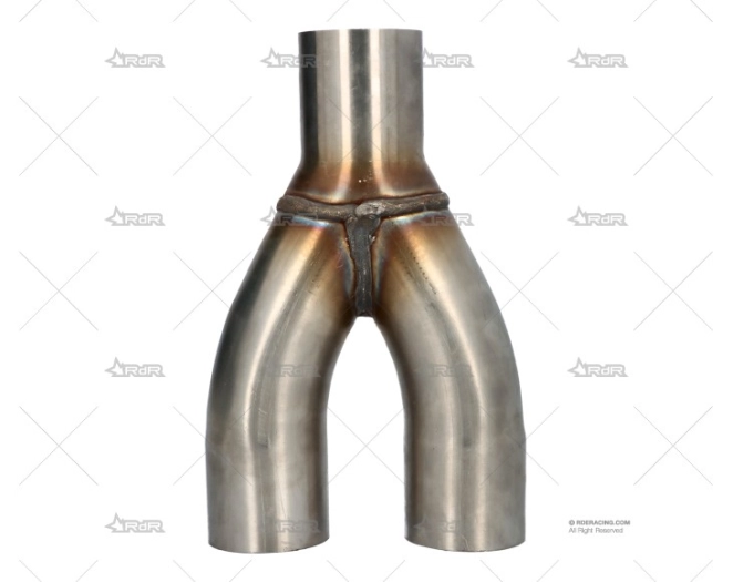 UNION EN "Y" 2 EN 1 (60x60x2mm) INOX POWERSPRINT
