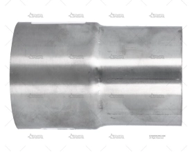 REDUCTOR INOX 76-70mm/L120mm/EP1.5mm POWERSPRINT