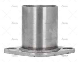 PLATINA CON TUBO 3 TORN. 76mm L100mm POWERSPRINT