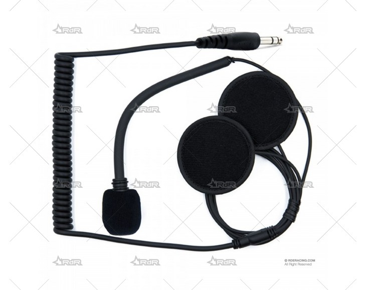 INTERFONOS VALIANT CASCO JET JACK 6.35mm ZERONOISE