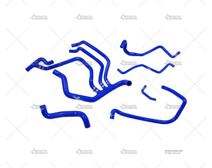 KIT MANGUITOS SILIC. MEGANE 2 RS AZUL XTREM