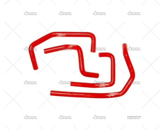 KIT TUBOS DESVAP. ACEITE R5 GT ROJO XTREM