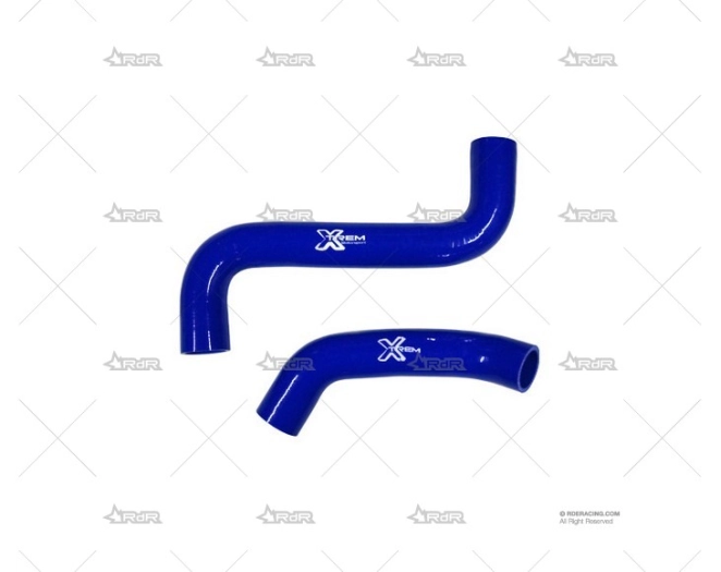 KIT MANGUITOS SILIC. SUBARU WRX AZUL XTREM