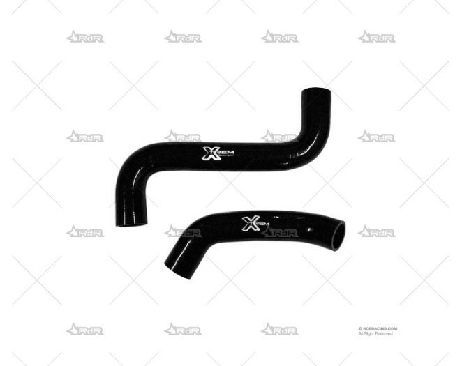 KIT MANGUITOS SILIC. SUBARU WRX NEGRO XTREM