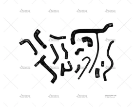 KIT MANGUITOS SILIC. VW CORRADO NEGRO XTREM