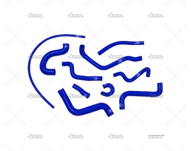 KIT MANGUITOS SILIC VW GOLF II GTI AZUL XTREM