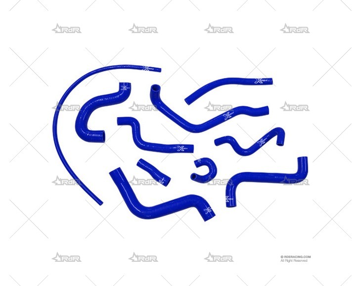 KIT MANGUITOS SILIC VW GOLF II GTI AZUL XTREM