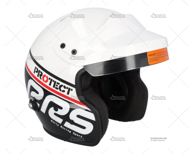 CASCO FIA PROTECT JET NEGRO T.M RRS