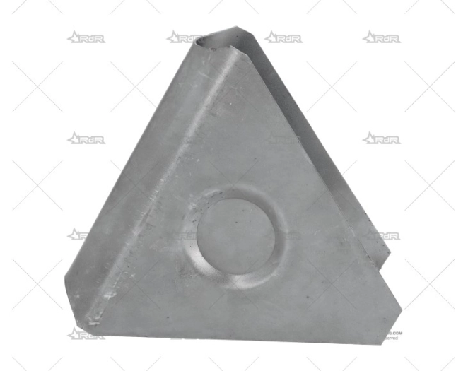 CARTELA ACERO PARA CRUZ PUERTA 60º QSP