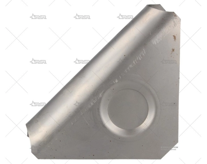 CARTELA ACERO PARA CRUZ PUERTA 90º QSP