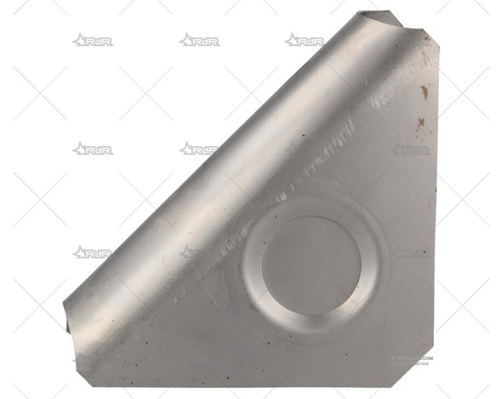 CARTELA ACERO PARA CRUZ PUERTA 90º QSP