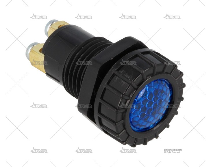 INDICADOR LED GRANDE PLASTICO NEGRO 1 QSP