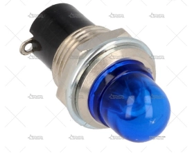 INDICADOR LED MEDIANO 12v AZUL QSP