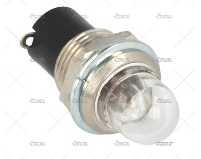 INDICADOR LED MEDIANO 12v TRANSP. QSP