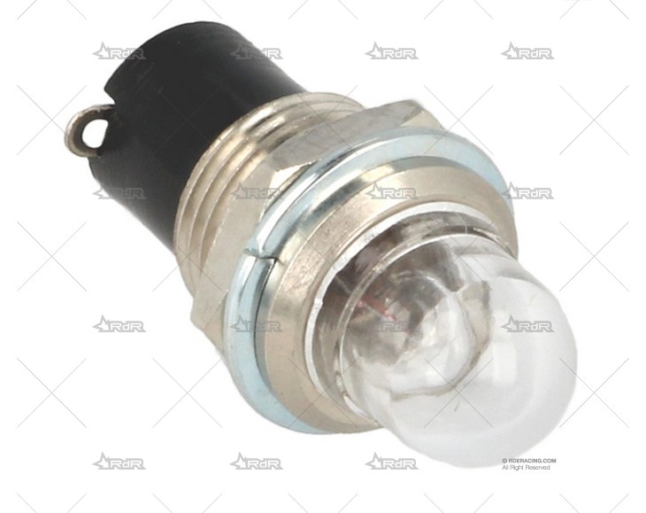 INDICADOR LED MEDIANO 12v TRANSP. QSP