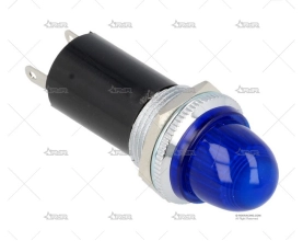 INDICADOR LED GRANDE 12v AZUL QSP