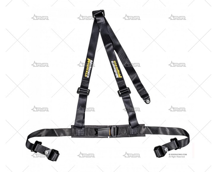 ARNES 3 PUNTOS MUDRIVER TRACK DAY NEGRO MUDRIVER