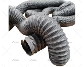 TUBO SALIDA CALEFACCIÓN 45mm 1m PVC SIROCO