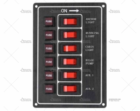 PANEL CONTROL VERTICAL INTER.ILUMINADOS