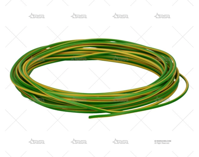 CABLE ELECTRICO 1.5mm 10m AMAR./VERDE