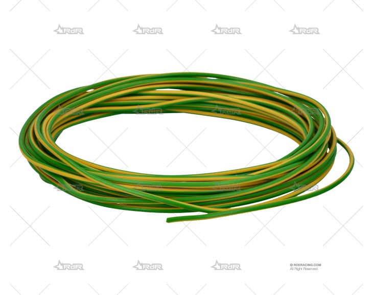 CABLE ELECTRICO 1.5mm 10m AMAR./VERDE