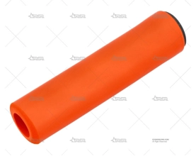 PUÑO ESPUMA PALANCA FRENO MANO NARANJA MUDRIVER