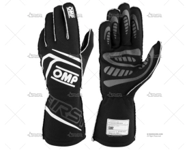 GUANTES OMP FIRST NEGRO T.L FIA OMP